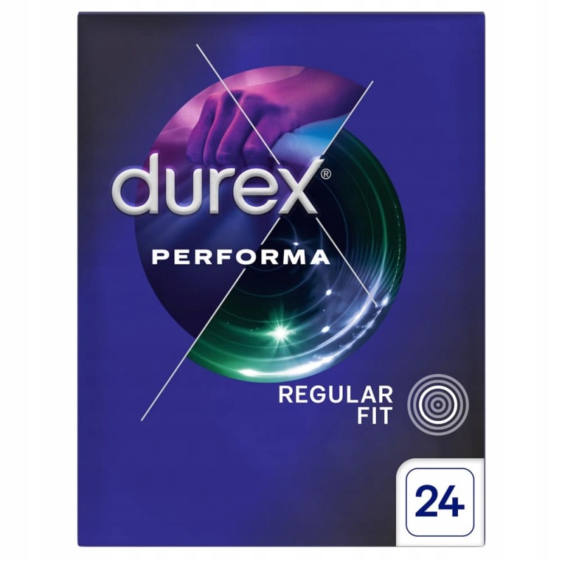 Durex PERFORMA презервативи для подовження статевого акту, що затримують еякуляцію, 24 шт.