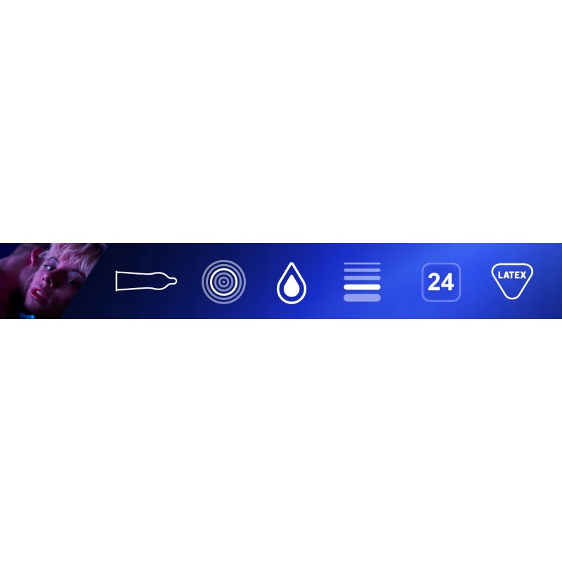 Durex PERFORMA презервативи для подовження статевого акту, що затримують еякуляцію, 24 шт.