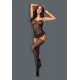Еротична білизна Bodystocking OBSESSIVE F235 відкритий крок чорний S/M/L
