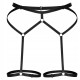 Promees harness NADIA декоративний пояс BLACK S/M