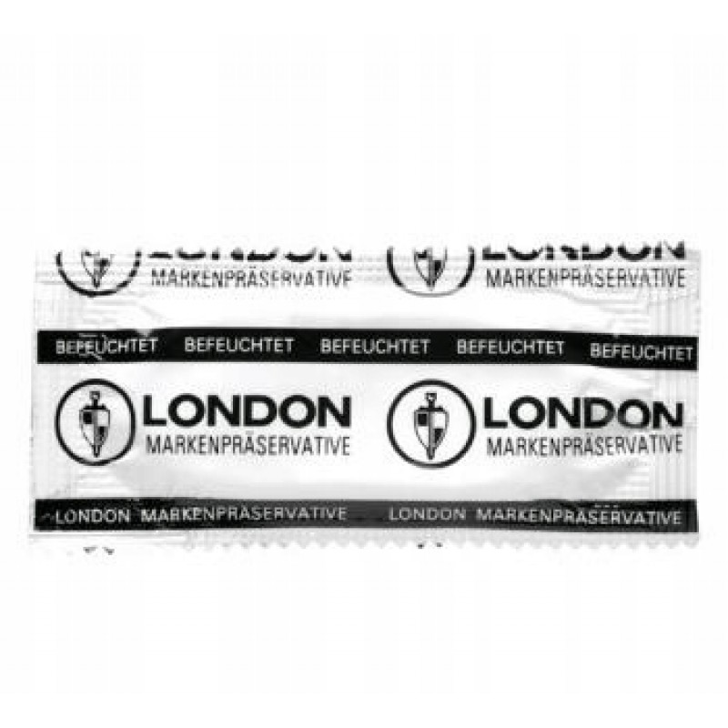 ПРЕЗЕРВАТИВИ LONDON WET EXTRA ТОНКІ 100 шт