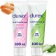 Набір інтимних лубрикантів DUREX Naturals Pure 100мл та Sensitive 100мл