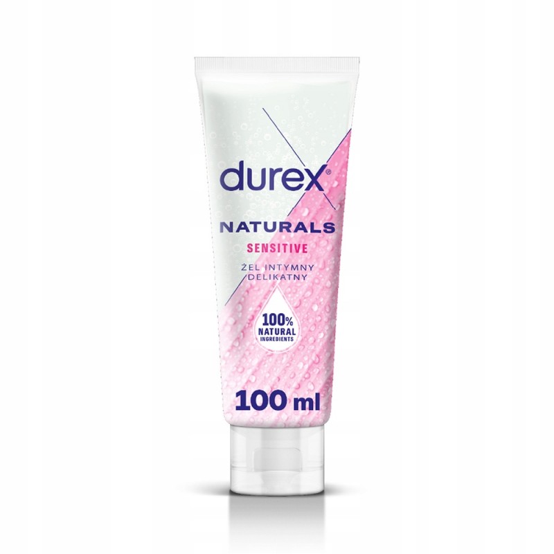 Набір інтимних лубрикантів DUREX Naturals Pure 100мл та Sensitive 100мл