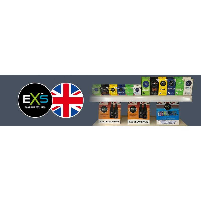 Презервативи EXS Regular Classic 100 шт. Безпечні, Прилягаючі, Змащені