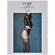 Колготки CITY GIRL Візерунки FIORE 40 DEN R2 BLACK-LIN