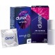 DUREX Набір для Посилення Оргазму Презервативи З Ребристою Текстурою та Стимулюючим Гелем Intense
