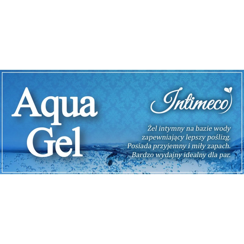 AQUA GEL ІНТИМНИЙ ВОДНИЙ ЗВОЛОЖУЮЧИЙ ГЕЛЬ КОВЗАННЯ