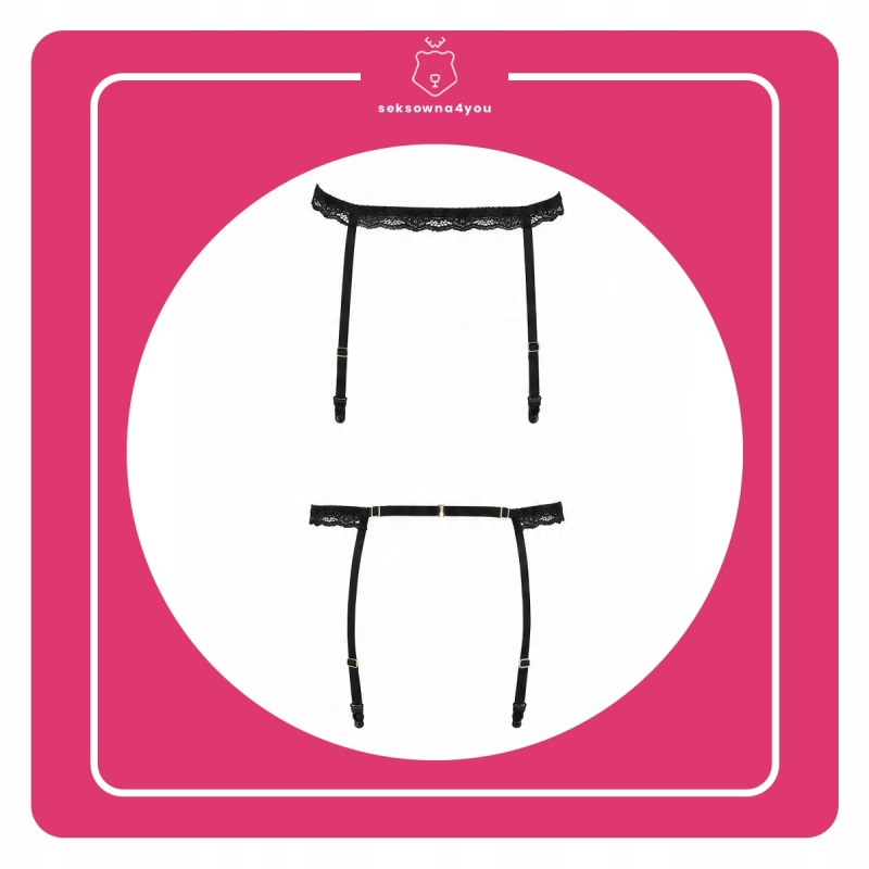 Пояс для панчіх SHELLY body harness black L/XL