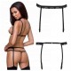 Пояс для панчіх SHELLY body harness black XXL/XXXL