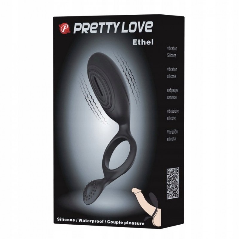 ЕРЕКЦІЙНИЙ КОВПАЧОК RING ВІБРАЦІЯ PRETTY LOVE ETHEL