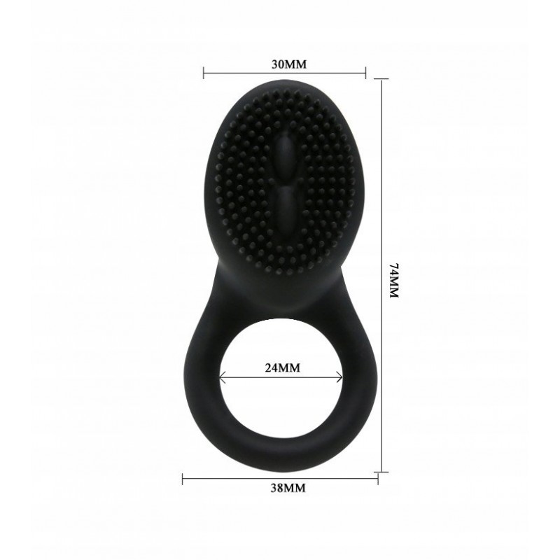 КІЛЬЦЕ ДЛЯ ПЕНІСА З ВІБРАЦІЄЮ COBRA SENSOR