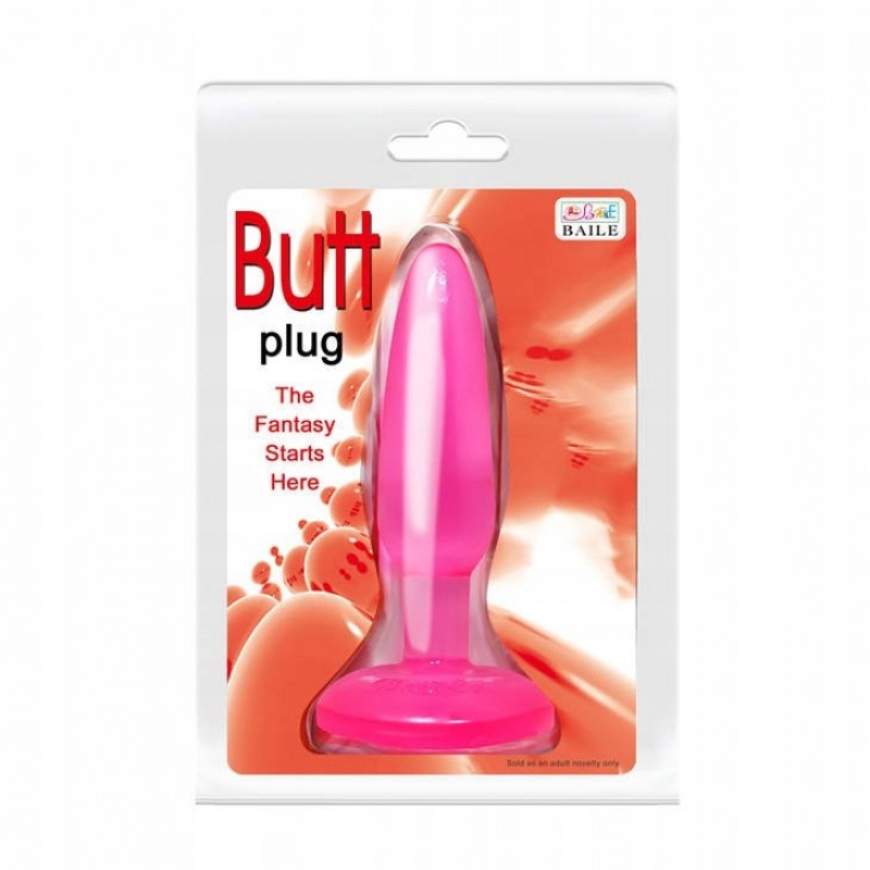 ЕРОТИЧНА АНАЛЬНА ПРОБКА ГЕЛЕВА BUTT PLUG 15 СМ