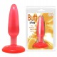 ГЕЛЕВА АНАЛЬНО-ВАГІНАЛЬНА ПРОБКА BUTT PLUG АНАЛЬНИЙ RED