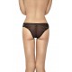 Прозорі чорні сліпи з ланцюжком S/M Roxana