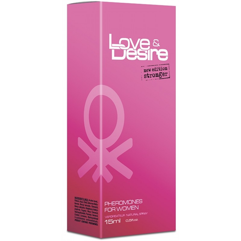 Жіночі ФЕРОМОНИ Love&Desire 15мл СИЛЬНІ