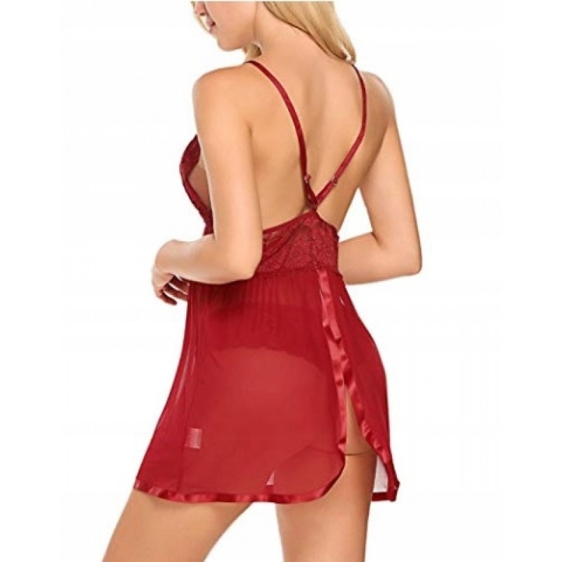 Нічна сорочка мереживна, 3 кольори (K166) XXL