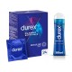 Презервативи durex extra safe 24 шт + гель набір