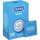 DUREX CLASSIC класичні презервативи 36 шт. зволожені, стандартний розмір