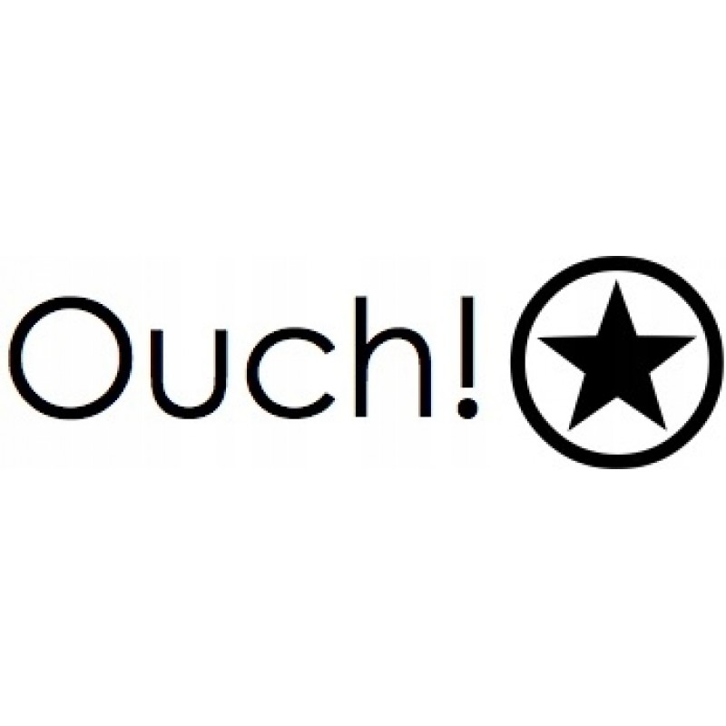 ЧОРНИЙ КЛЯП БДСМ SHOTS OUCH! БРЕЙС М'ЯЧ GAG