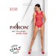 Бодістокінг - еротична білизна BS086 red - червоний PASSION one size