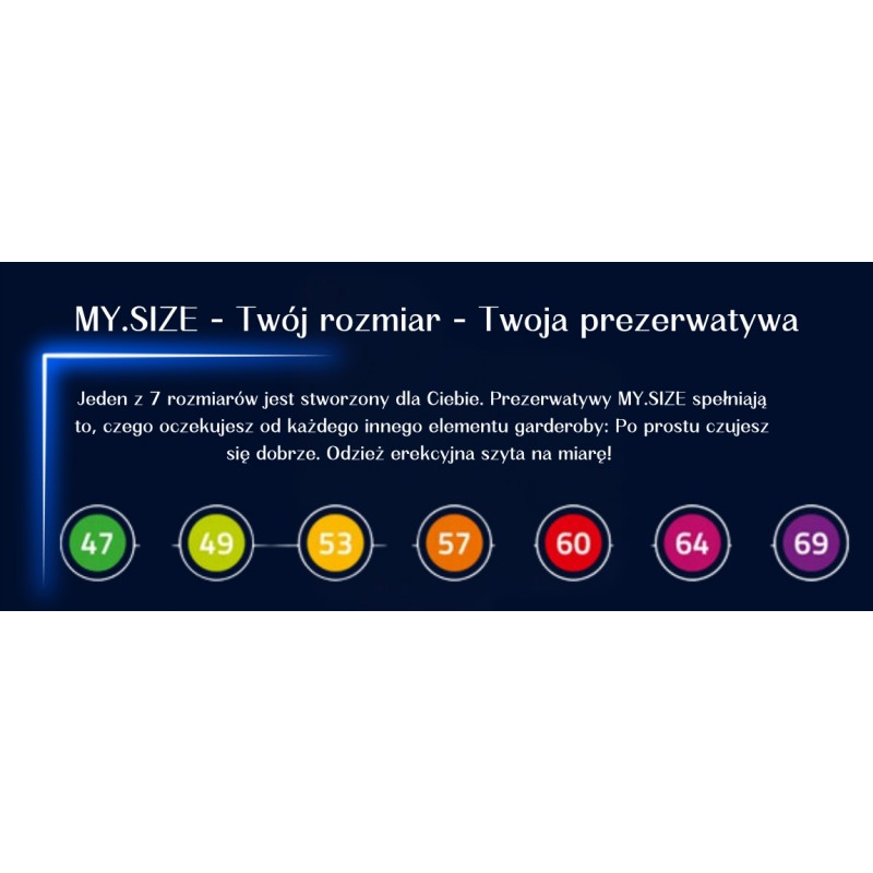 MY.SIZE MIX 53 мм Ребристі презервативи ПІДІЙДУТЬ 28 шт. Зі смаком