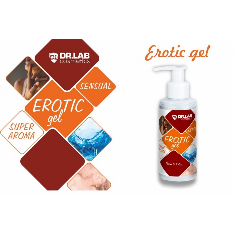 DR.LAB COSMETICS АРОМА-ЗМАЩУВАЛЬНИЙ ЕРОТИЧНИЙ ГЕЛЬ 150 МЛ