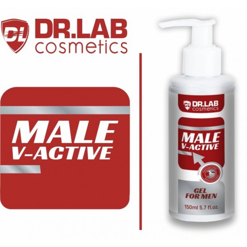 Зволожувальний гель для чоловіків DR.LAB COSMETICS V-ACTIVE 150 мл