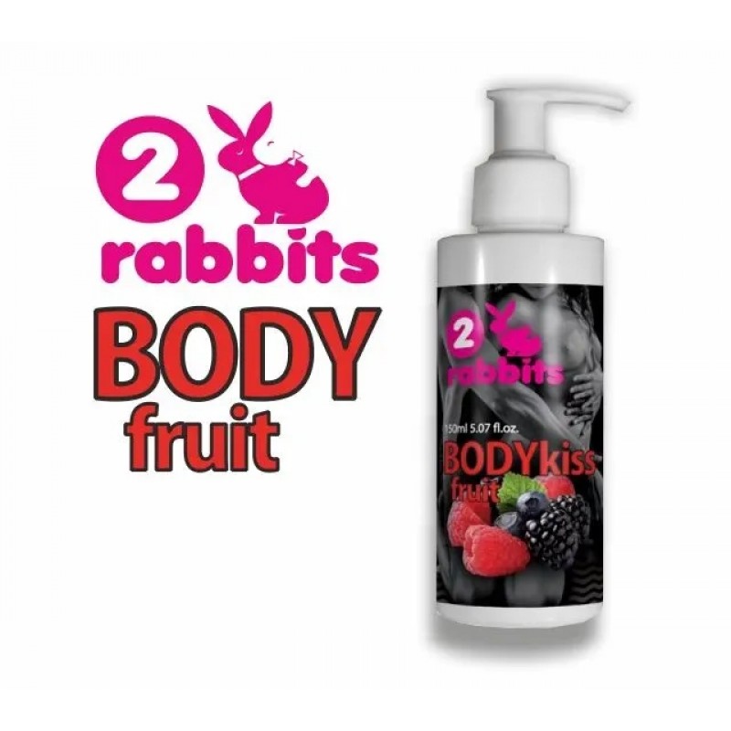 Зволожувальний гель Bodykiss з фруктовим смаком 150 мл