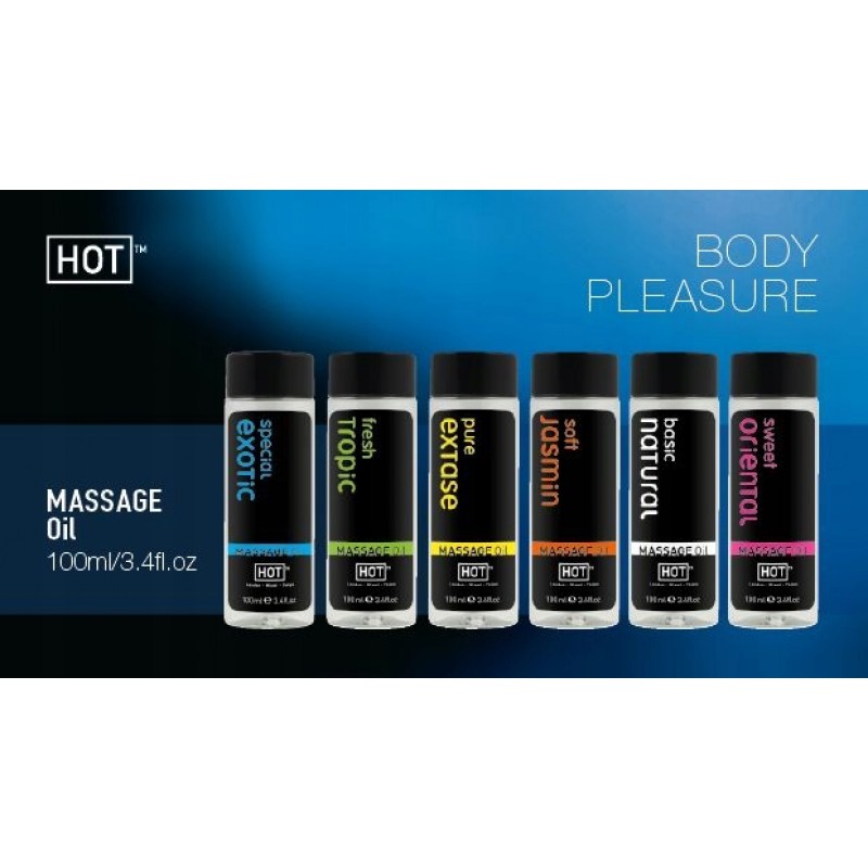 Масажна олія HOT Fresh Tropic 100 мл