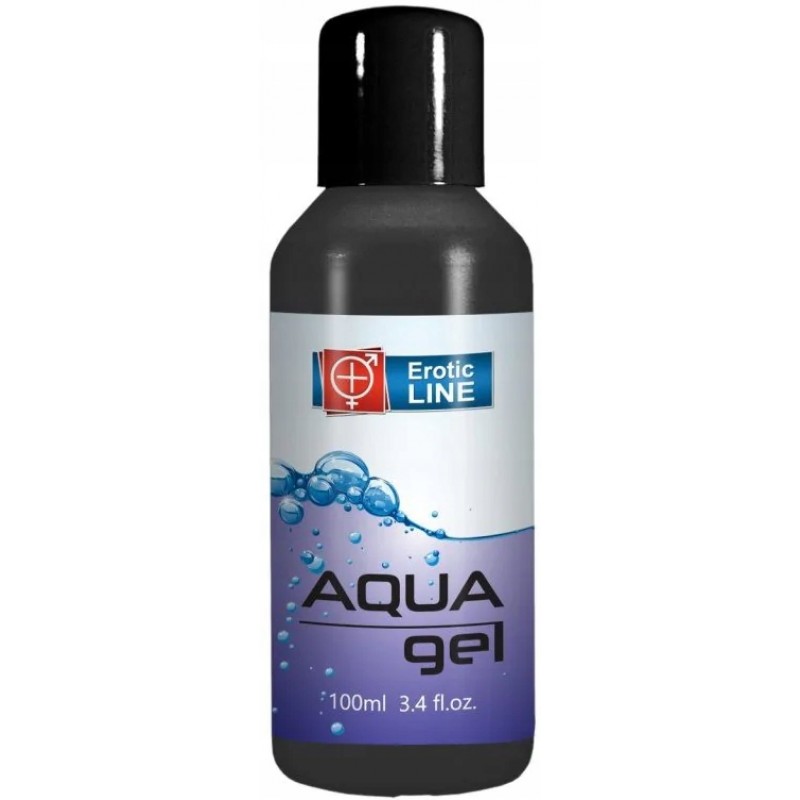 AQUA GEL ІНТИМНИЙ ГЕЛЬ ЛУБРИКАНТ НА ВОДНІЙ ОСНОВІ АНАЛЬНИЙ ВАГІНАЛЬНИЙ ЯКІСТЬ 100МЛ