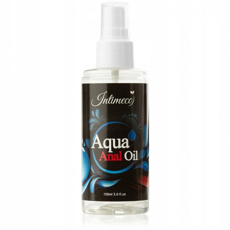 INTIMECO AQUA ANAL OIL 150мл ЗВОЛОЖУЮЧА ОЛІЯ КОВЗНИЙ АНАЛЬНИЙ ГЕЛЬ