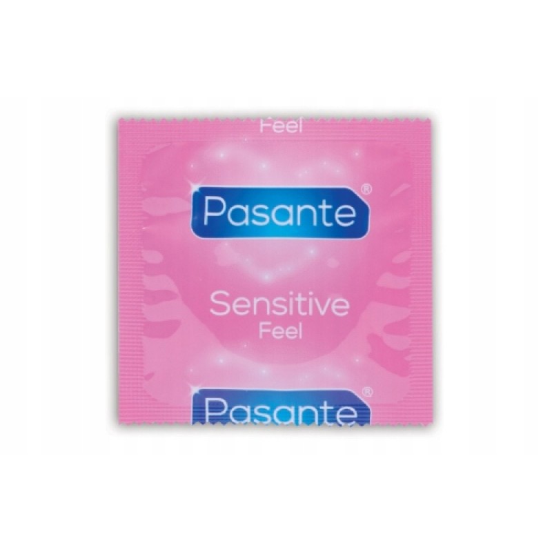 Презервативи PASANTE SENSITIVE тонкі, прилягаючі, 50 шт., великий оргазм
