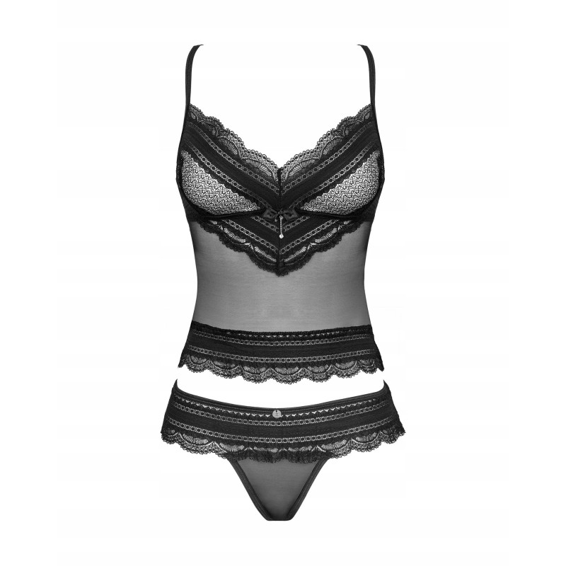 Комплект Ivannes: топ і Сліпи Obsessive XXL/XXXL