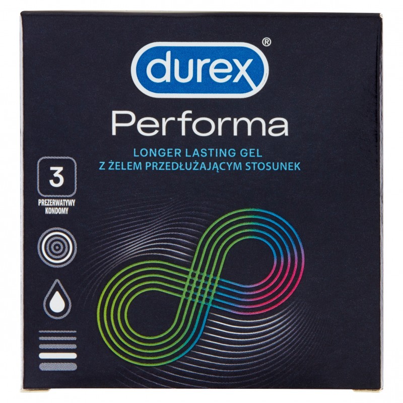 2 штуки DUREX ПЕРФОРМА 3 ШТ. Подовжуюче співвідношення