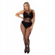 Сексуальна модна еротична білизна BODY BODYSTOCKING PLUS SIZE КОМБІНЕЗОН