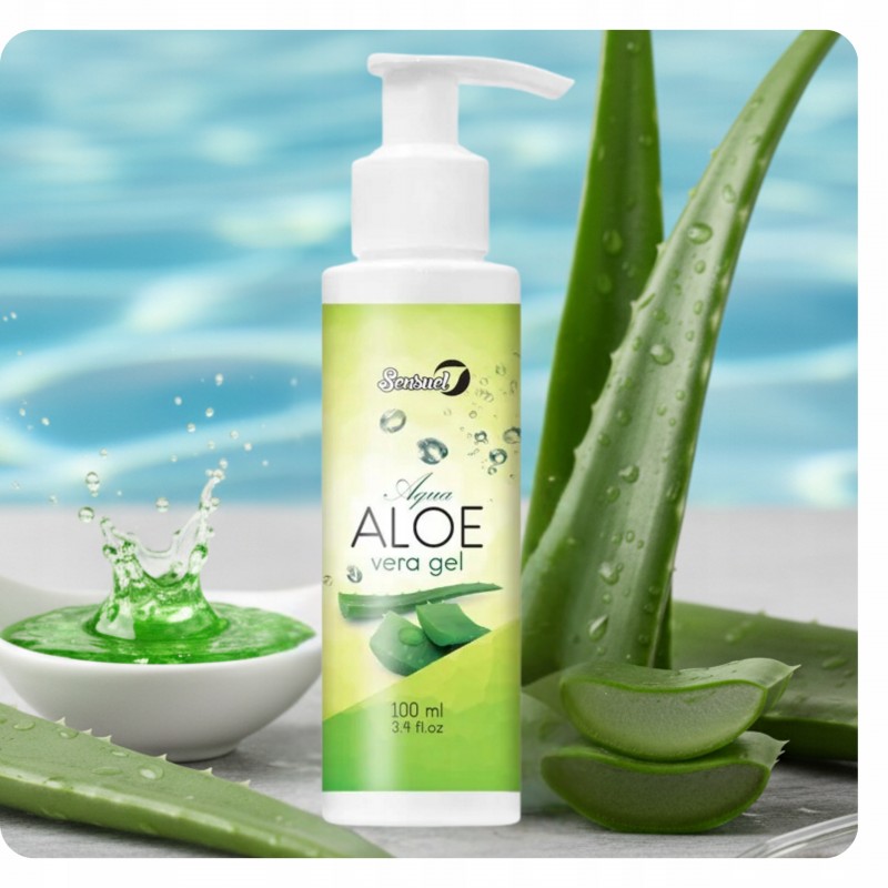 Extra Aqua Gel Водяний Зволожуючий Гель з Алое Вера Любрикант 100 мл