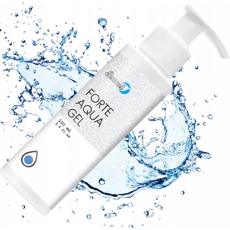 FORTE AQUA GEL ВОДНИЙ ЗВОЛОЖУЮЧИЙ ГЕЛЬ ЛУБРИКАНТ АНАЛ/ВАГІНА 100МЛ