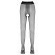 Колготки з отвором у кроці XL чорні Cottelli Legwear