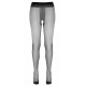 Колготки з отвором у кроці XL чорні Cottelli Legwear