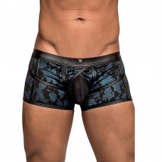 Чоловічі боксери Strapped Short S синьо-чорні