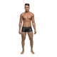 Чоловічі боксери Strapped Short S синьо-чорні