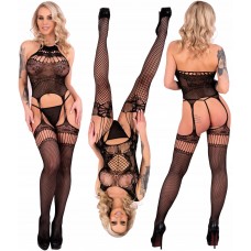 Бодістокінг Аполіпса Чорний LivCo Corsetti Fashion розмір - S/L