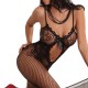 Бодістокінг Magali Black Чорний LC 17036 LivCo Corsetti Fashion розмір -