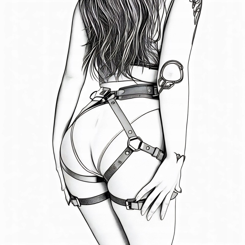 Еротична білизна Секс БДСМ Harness Збруя Секс Костюм Ремені Гаджети Еротичні