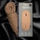 ДЖУТОВИЙ МОТУЗОК SHIBARI натуральний ШНУР 10 м БДСМ для зв'язування рук ніг тіла
