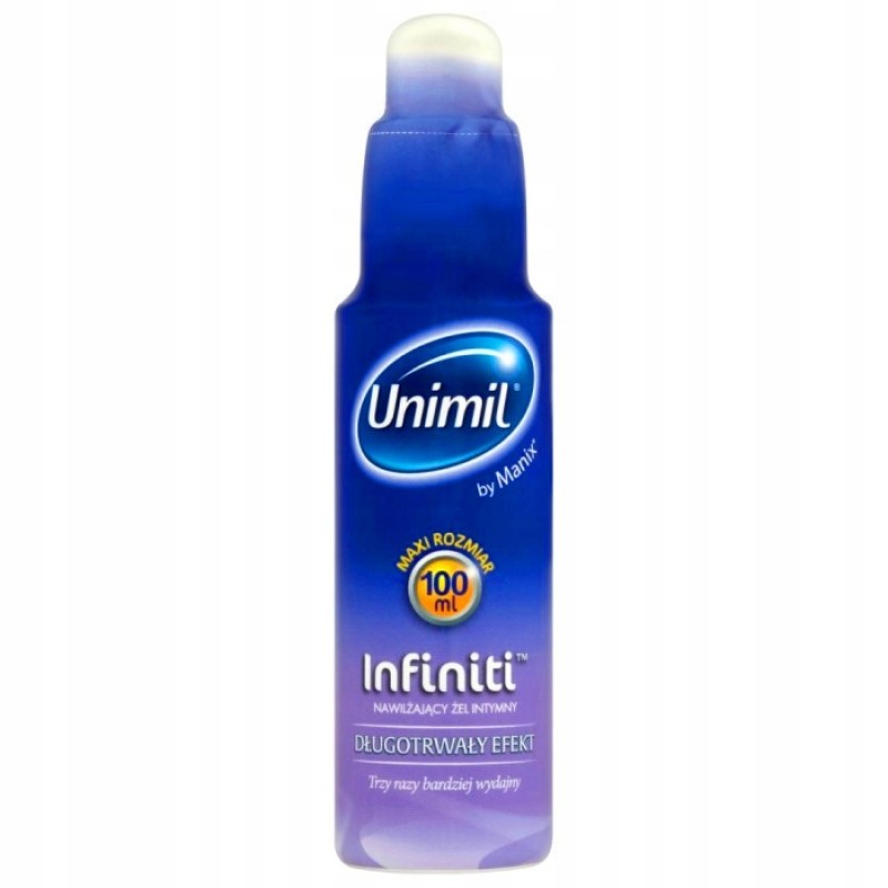 Інтимний гель UNIMIL INFINITI зволожуючий лубрикант для анального сексу 100мл