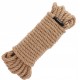 МОТУЗКА ДЖУТОВА для зв'язування SHIBARI натуральна 10 м ШНУР БДСМ для знерухомлення