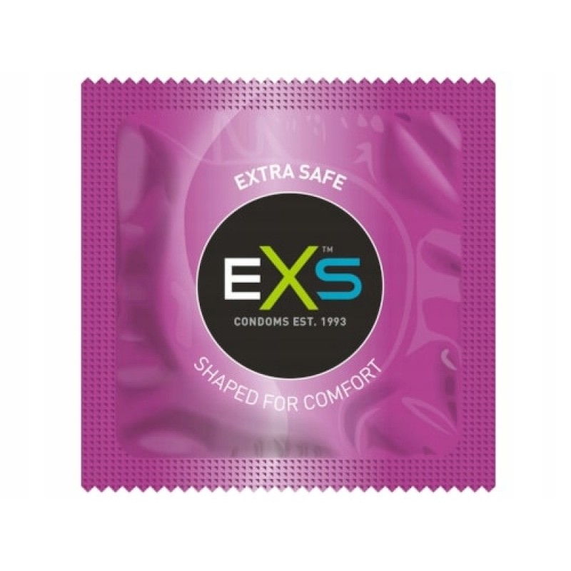 EXS Презервативи MIX 50 шт. 10 видів: ребристі, рифлені, тонкі, зі смаком