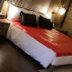 Простирадло вінілове еротичне для масажу ВОДОНЕПРОНИКНЕ бордове 200x230 пвх