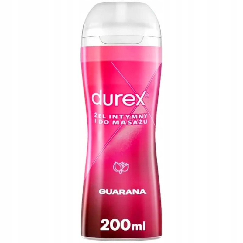 НАБІР ЛУБРИКАНТІВ DUREX ВИШНЯ ГУАРАНА ПОЛУНИЦЯ Солодкий Смак гель 300 мл